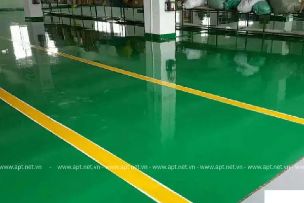 Giải pháp sơn sàn epoxy nhà máy đáp ứng tiêu chuẩn quốc tế khắt khe